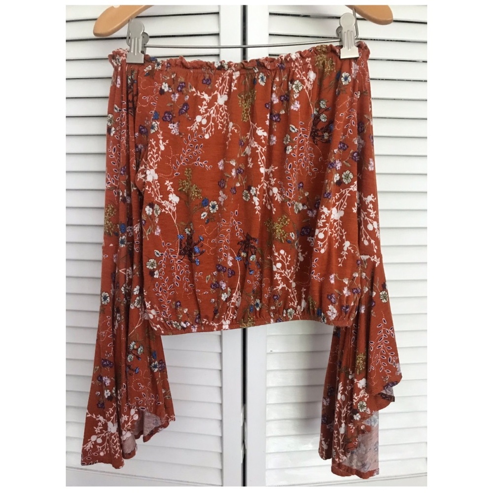 Cute boho crop top